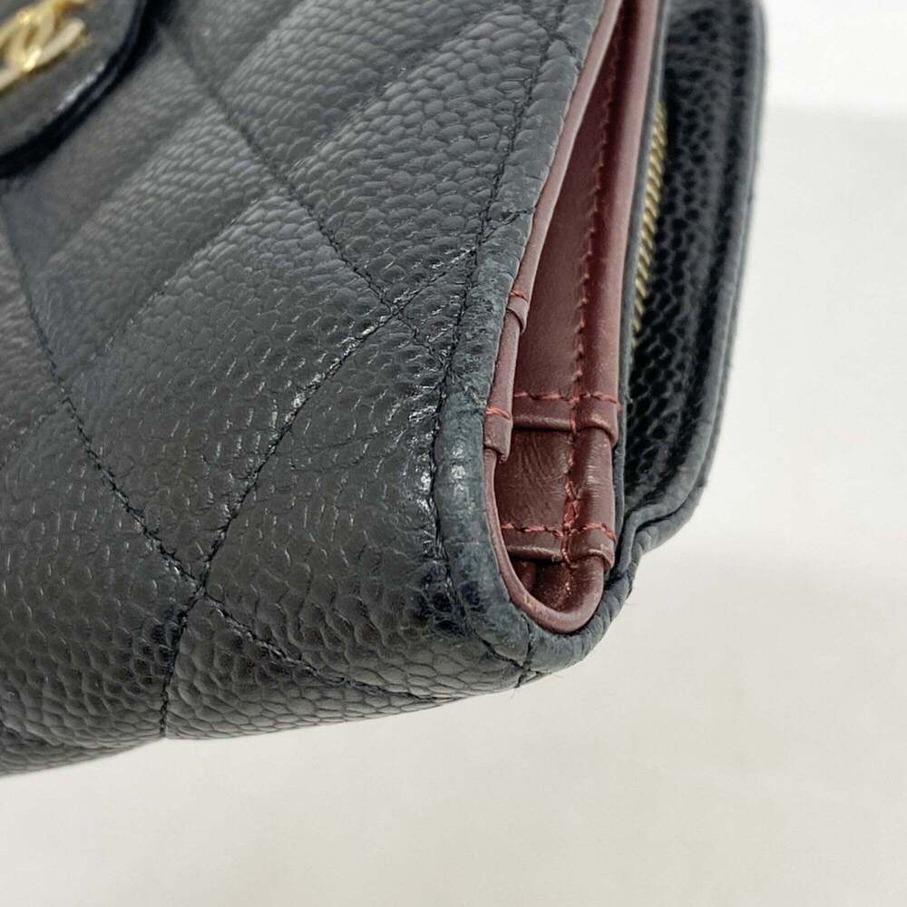 CHANEL Black Caviar Leather Wallet - Picture 6 of 11